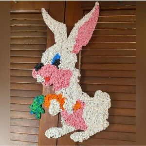 Colorful Bunny Wall Art